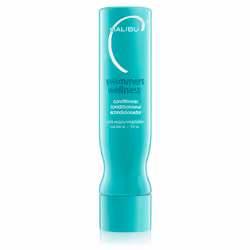 Malibu C Swimmers Wellness Conditioner (9 oz) - Moisturizing Conditioner for Swimmers - Strengthening Proteins Help Prevent B ...