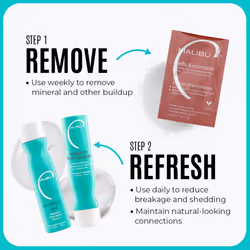 Malibu C Replenish Hair Masque - Ultra Hydrating Deep Conditioner for Hair Repair - Reparative Formula with Avocado Oil for all Types & Textures (9 oz