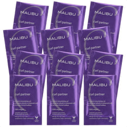 Malibu C Curl Partner Wellness Remedy (12 Packets) - Removes Mineral Build up for Healthier + Bouncier Curly Hair - Contains Gentle Antioxidants for C