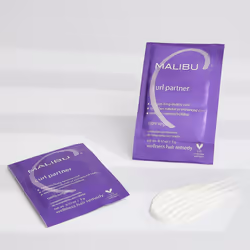 Malibu C Curl Partner Wellness Remedy (12 Packets) - Removes Mineral Build up for Healthier + Bouncier Curly Hair - Contains Gentle Antioxidants for C