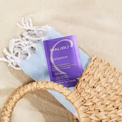 Malibu C Curl Partner Wellness Remedy (12 Packets) - Removes Mineral Build up for Healthier + Bouncier Curly Hair - Contains Gentle Antioxidants for C