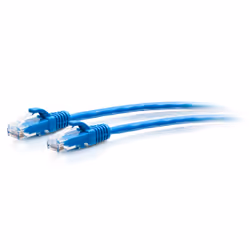 C2G 0.9m Cat6a Snagless Unshielded (UTP) Slim Ethernet Patch Cable - Blue, 0.9 m, Cat6a+, U/UTP (UTP), RJ-45, RJ-45, Blue
