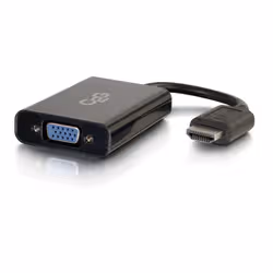 C2G 41351 0.2032 m HDMI VGA (D-Sub) Black - Additional view 2