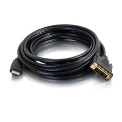 C2G 42515 video cable adapter 1.5 m HDMI DVI-D Black