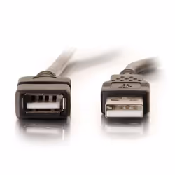 C2G 9.8ft (3m) USB 2.0 A Male to A Female Extension Cable - Black