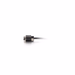 C2G 52166 Serial RS232 DB9 Null Modem Cable with Low Profile Connectors M/M  In-Wall CMG-Rated 6 Feet  1.82 Meters