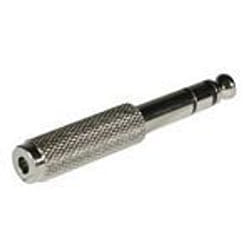C2G Stereo M/FM Adapter 3.5mm Stereo FM 6.3mm Stereo M Silver