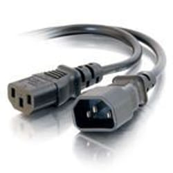 C2G 1.8m 14 AWG Black