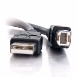 C2G 2m USB 2.0 A/B Cable - Black - Additional view 5