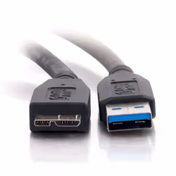 C2G 1m USB 3.0 A Male to Micro B Male Cable