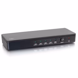 C2G 4-Port HDMI[R] Splitter 4K30, HDMI, 4x HDMI, 3840 x 2160 pixels, 480p, 576p, 1080i, 1080p, 100 - 240 V, 50 - 60 Hz