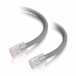 C2G 3m Cat5e Non-Booted Unshielded (UTP) Network Patch Cable - Grey, 3 m, Cat5e, RJ-45, RJ-45, Grey