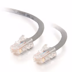 C2G 20m Cat5e Patch Cable, 20 m, Cat5e, U/UTP (UTP), RJ-45, RJ-45, Grey