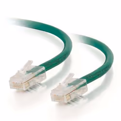 C2G Cat5E Assembled UTP Patch Cable Green 3m, 3 m, RJ-45, RJ-45, Green