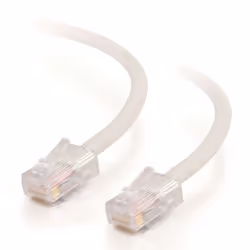 C2G Cat5E Assembled UTP Patch Cable White 3m, 3 m, RJ-45, RJ-45, White