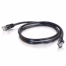 C2G 1m Cat5e Booted Unshielded (UTP) Network Patch Cable - Black - Additional view 5