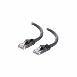 C2G 83189 20M Cat5e 350 Mhz Snagless Patch Cable Black 83189