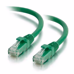 C2G 5m Cat5e Booted Unshielded (UTP) Network Patch Cable - Green, 5 m, RJ-45, RJ-45, Green