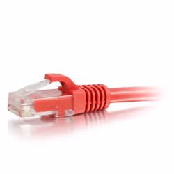 C2G 2m Cat5e Booted Unshielded (UTP) Network Patch Cable - Red