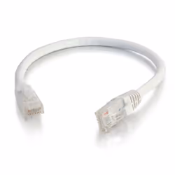 C2G 1.5m Cat5e Booted Unshielded (UTP) Network Patch Cable - White