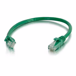 C2G 2m Cat6 Booted Unshielded (UTP) Network Patch Cable - Green, 2 m, Cat6, U/UTP (UTP), RJ-45, RJ-45, Green