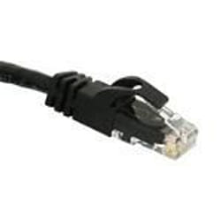 C2G Cat6 Snagless CrossOver UTP Patch Cable Black 3m networking cable