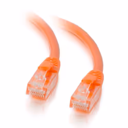 C2G Cat5e Snagless Patch Cable Orange 5m, 5 m, Cat5e, U/UTP (UTP), RJ-45, RJ-45, Orange