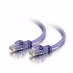 C2G Cat6 550MHz Snagless Patch Cable 1m, 1 m, Cat6, RJ-45, RJ-45, Purple