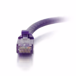 C2G 1m Cat5e Booted Unshielded (UTP) Network Patch Cable - Purple - Additional view 4