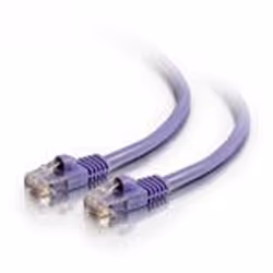 C2G 1.5m Cat5e 350MHz Snagless Patch Cable, 1.5 m, RJ-45, RJ-45, Purple