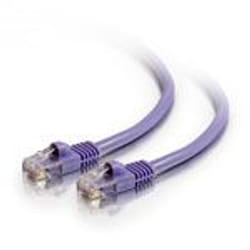 C2G 1.5m Cat5e 350MHz Snagless Patch Cable networking cable Purple