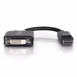 C2G DisplayPort to DVI-D Adapter Converter - Single Link DVI-D Video Adapter M/F - Black - Additional view 2