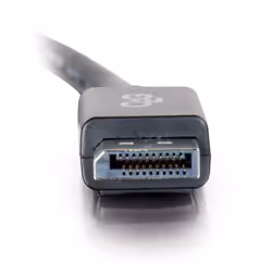 C2G 2m DisplayPort to Single Link DVI-D Adapter Cable M/M - DP to DVI - Black - Additional view 4