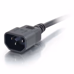 C2G 2m 18 AWG Computer Power Extension Cord (IEC320C13 to IEC320C14) - Additional view 4