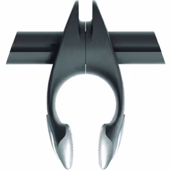 Mares Nose Apnea Clip - Black/Black   4 ""x 6""