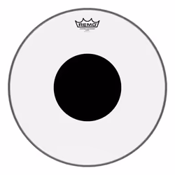 Remo Controlled Sound Clear Drum Head with Black Dot - 16 Inch