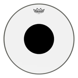 Remo Controlled Sound Clear Drum Head with Black Dot - 16 Inch