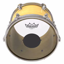 Remo Controlled Sound Clear Drum Head with Black Dot - 16 Inch