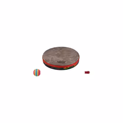 REMO Drum  KIDS PERCUSSION  Hand Drum  8"" Diameter  1.25"" Depth  Fabric Rain Forest