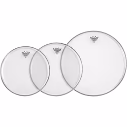 Remo PP-0970-BE Emperor Clear Tom Drumhead Pack - 12"" 13"" & 16""