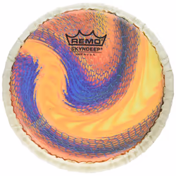 Remo Bongo Drumhead Tucked 7.15"" SKYNDEEP ""Serpentine Day"" Graph
