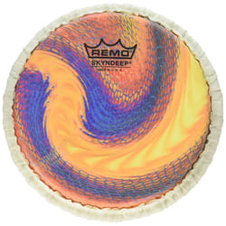Remo Bongo Drumhead  Tucked  7.15""  SKYNDEEP ""Serpentine Day"" Graph