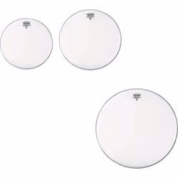 Remo PP-1390-BA Ambassador coated Tom Drumhead Pack - 10  12 & 16