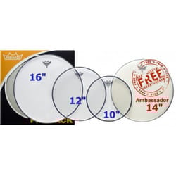 Remo Drum Set (PP-1860-BE)