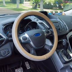 16 in Steering Wheel Cover Bling Truck Steering Wheel Cover Women with 1x Bling Ring Accessories