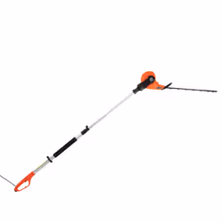 Electric Long Reach Hedge Trimmer Telescopic Pole Multi Angle 460mm Blade eSkde