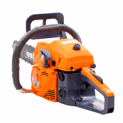 Petrol Chainsaw 58cc 3.4HP 20" Bar 2 Chains Bag Cover eSkde CS58-S7