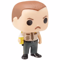Funko POP! Movies: Super Troopers Farva Collectible Figure  Multicolor