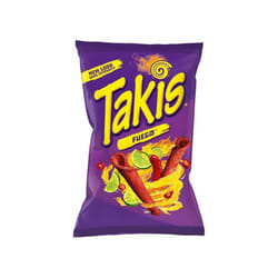 Takis Fuego 10x140g Bag, American Crunchy Crispy Snack