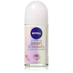 Nivea PEARL & BEAUTY Women?s Roll-On Antiperspirant & Deodorant. 48-Hour Protection Against Underarm Wetness. (Pack of 3 Bottles, - Pack of 3 Bottles